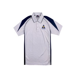 Custom White Men's Horn Sleeve Polo Shirt Design Contrast Color Shirt Side Embroidered LOGO Polo Shirt Center P1475 Custom White Men's Horn Sleeve Polo Shirt Design Contrast Color Shirt Side Embroidered LOGO Polo Shirt Center P1475